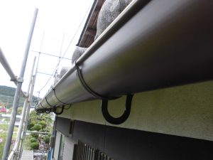 奈良県宇陀市Y様火災保険で雨樋交換工事 完成3
